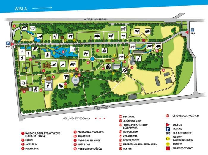 แผนที่ของ world. kgm วนสัตว์ 