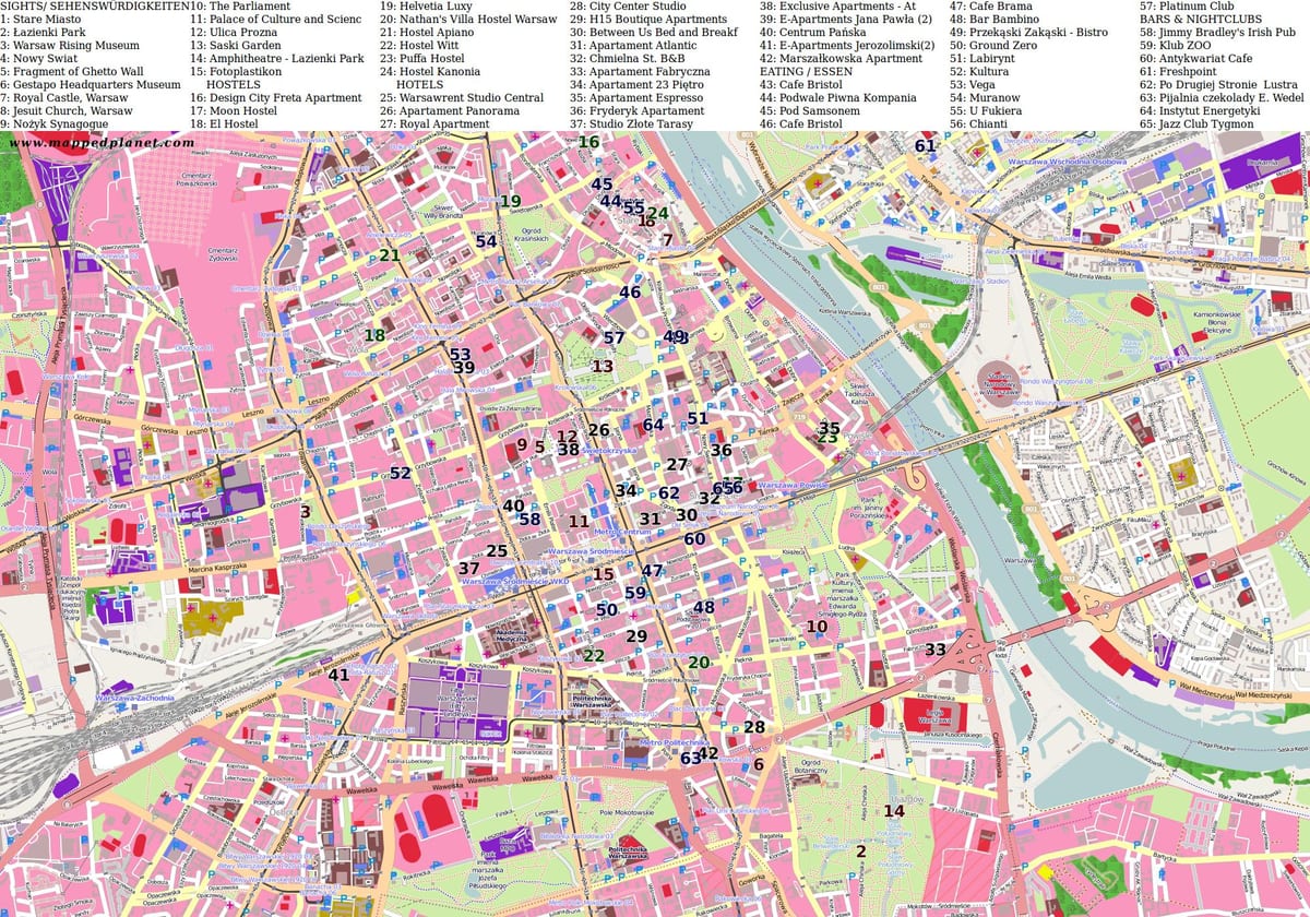 แผนที่ของเมือง world. kgm