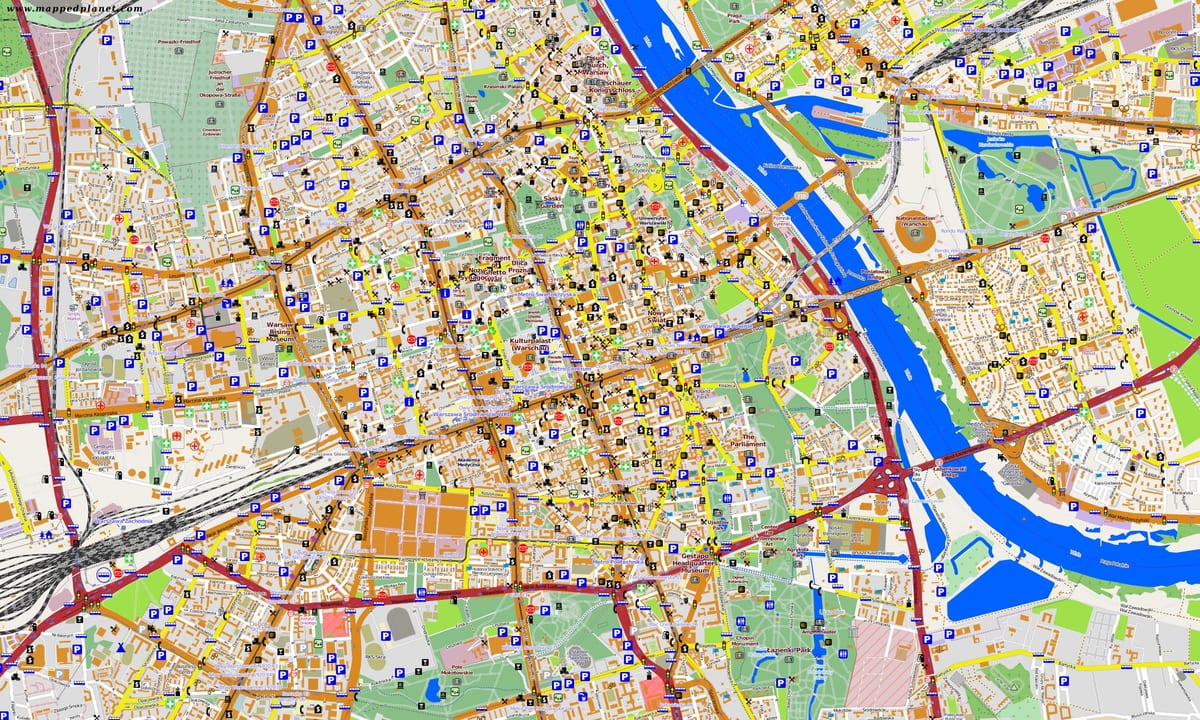 แผนที่ของ world. kgm ออฟไลน์
