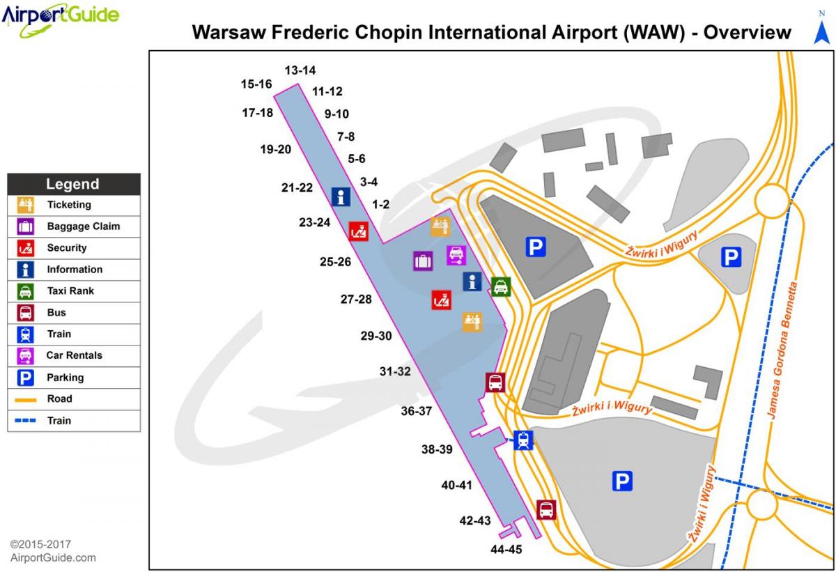 World. kgm waw นแผนที่สนามบิน