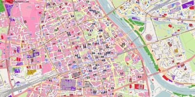 แผนที่ของเมือง world. kgm 